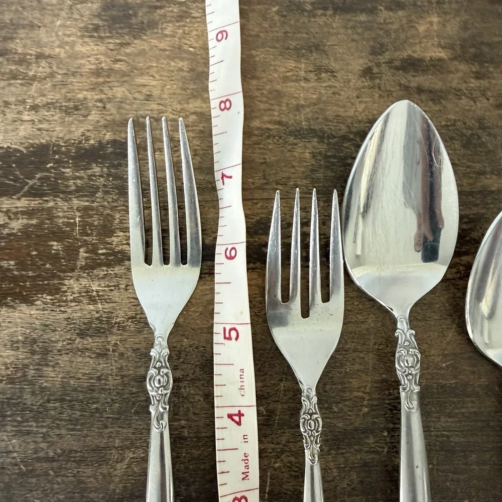 Vintage Stanley Roberts SRB-139 Flatware Lot Stainless Japan 39 Pieces‎ MCM